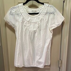 Banana Republic Women’s White Top Size Medium